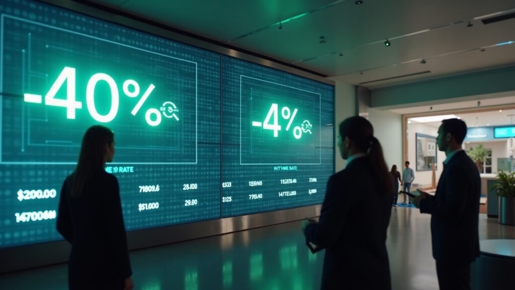 Bank prime rate display