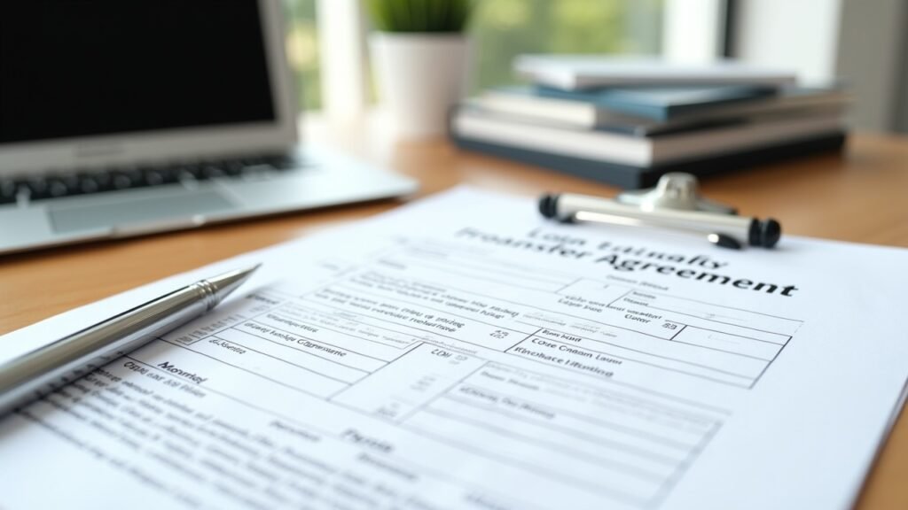 Loan transfer document