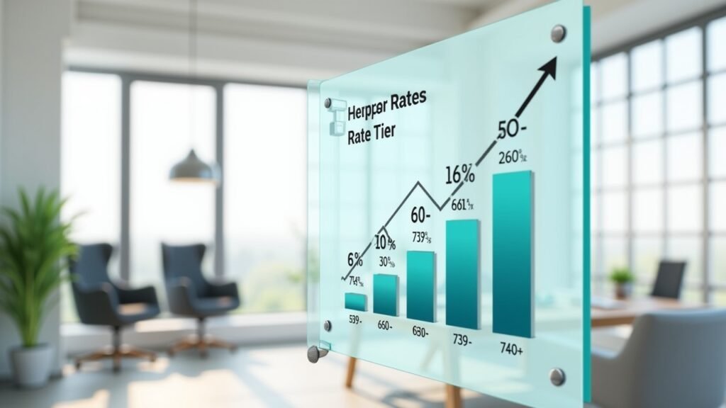 Mortgage rate tier chart