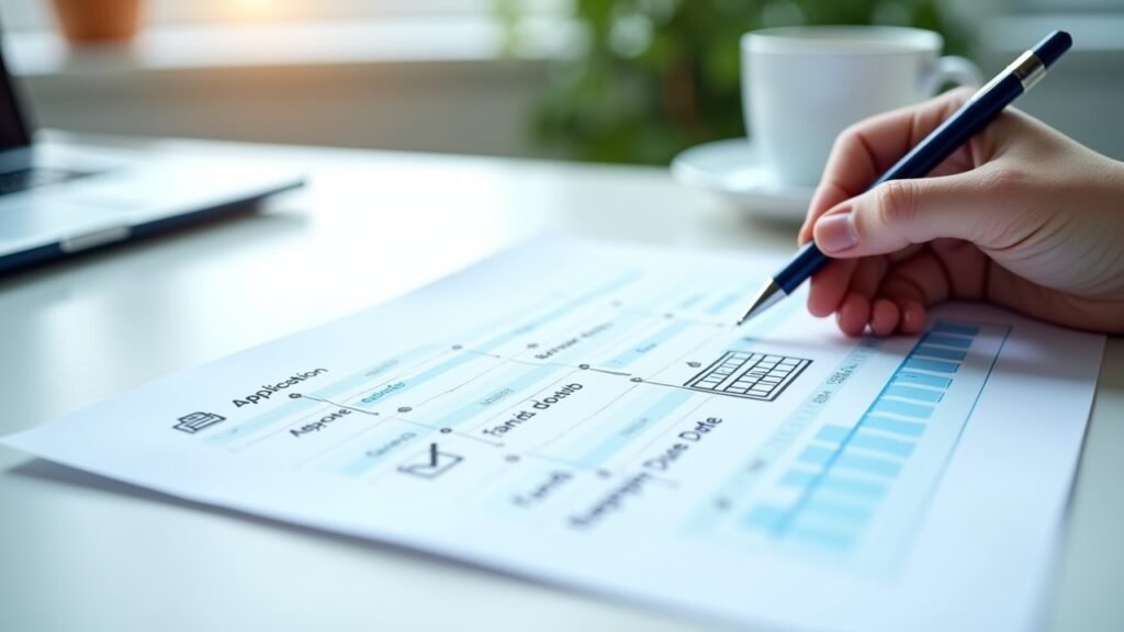 Short-term loan timeline