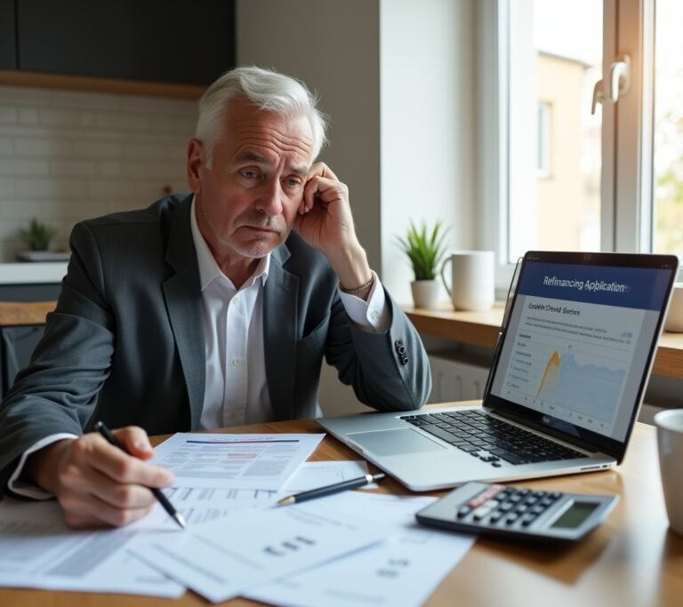 Credit score gauge graphic