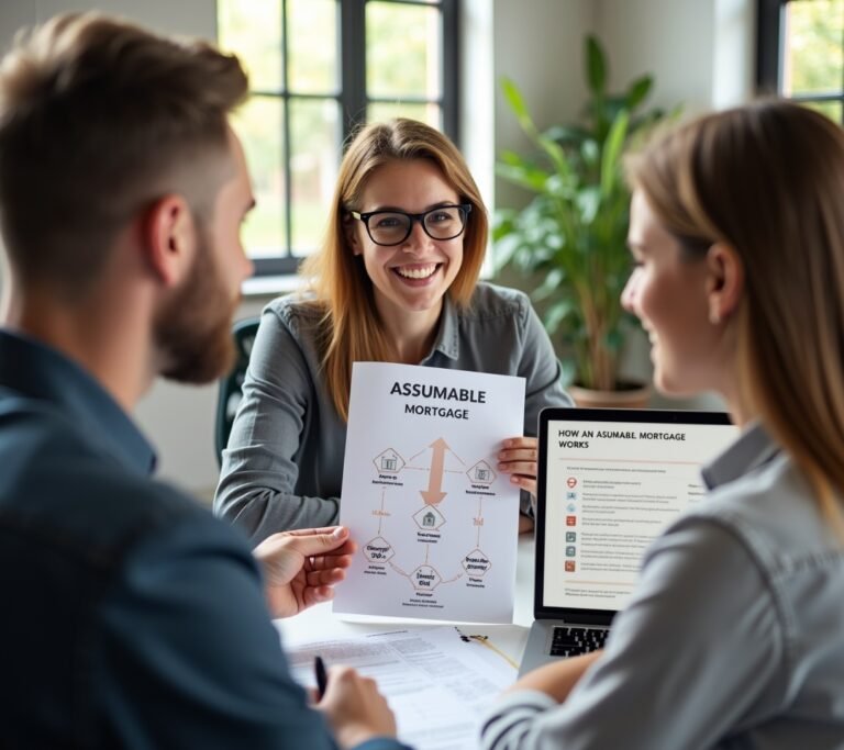 For sale sign with low rate tag