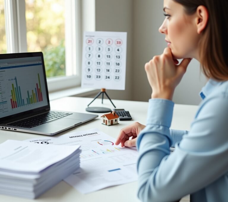 Refinance application stack