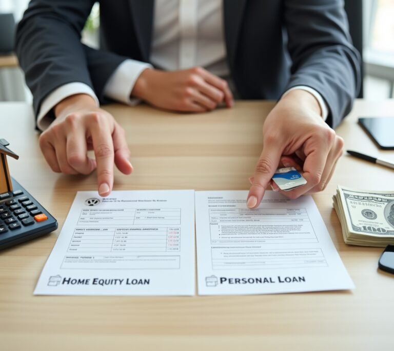 Two loan offer letters side by side